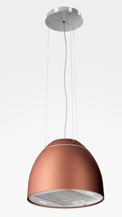 Airforce Restyled Copper New Moon 45cm Island cooker hood,LED,Remote controlled Integra ready
