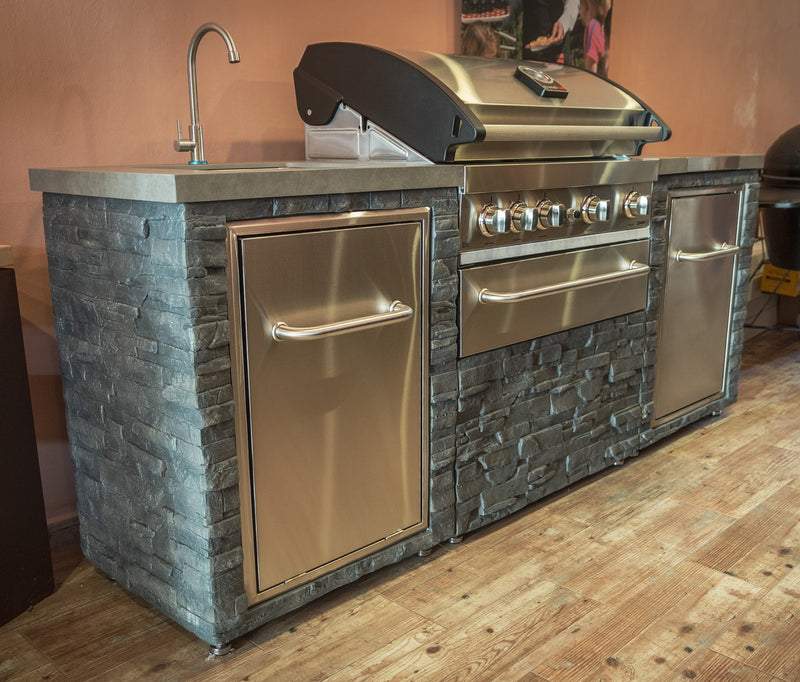 Grand Pro Outdoor kitchen Elite Pro BBQ and Side Burner