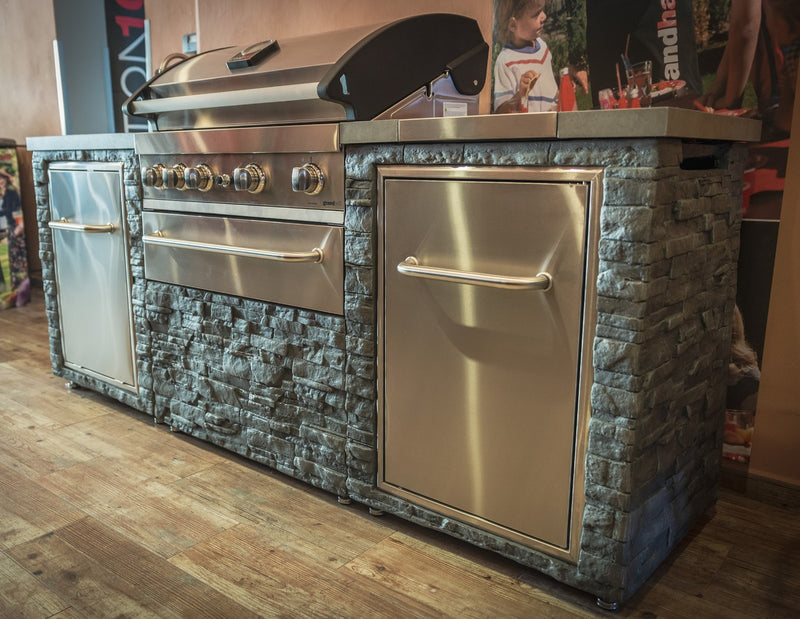Grand Pro Outdoor kitchen Elite Pro BBQ and Side Burner