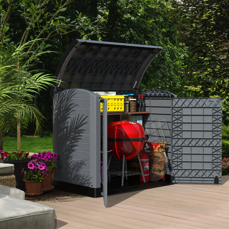 Duramax StoreAway Horizontal Shed 1200L Arc Lid