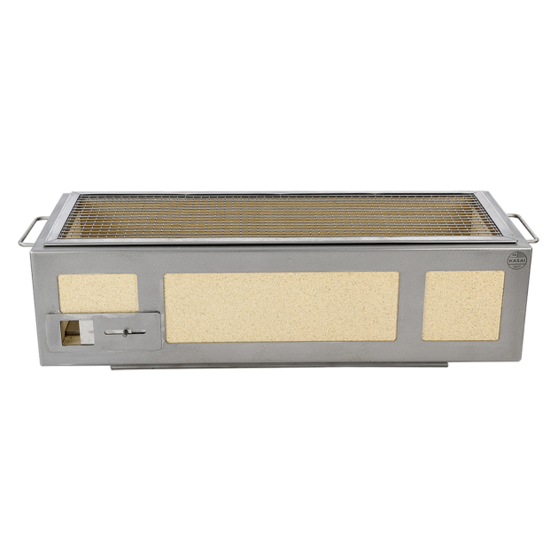 Long Kasai Konro Grill with Stainless Steel Frame