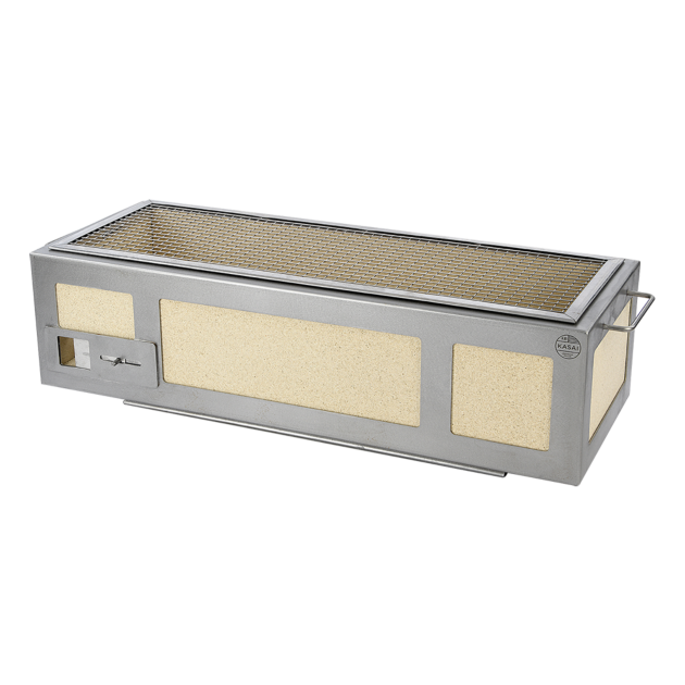 Long Kasai Konro Grill with Stainless Steel Frame
