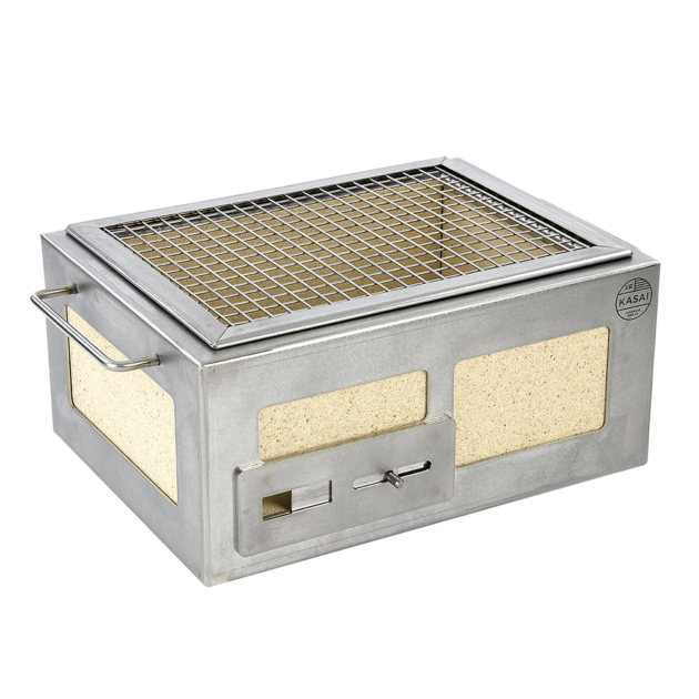 Nano Kasai Konro Grill with Stainless Steel Frame