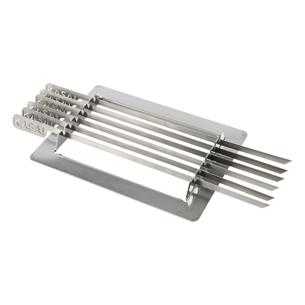 Long Kasai Konro Grill complete with Skewer Rack