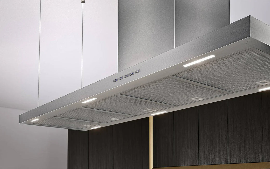 Airforce T-INK 145cm Island Cooker hood in Stainless Steel - Front & Rear Touch Control