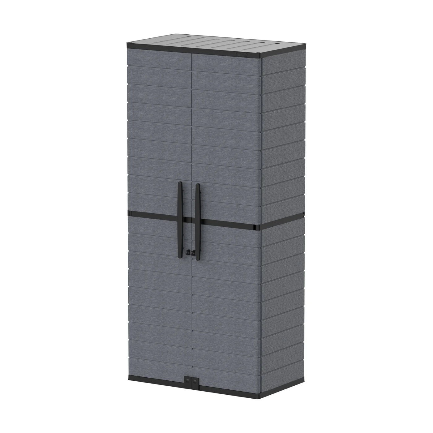 Duramax Cedargrain Tall Plastic Vertical Storage Cabinet