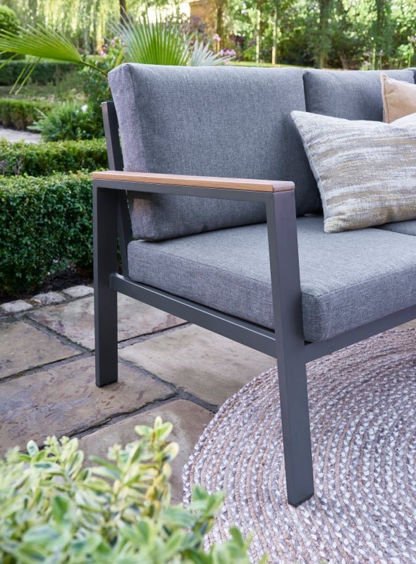 Norfolk Leisure Easton Anthracite Corner Set