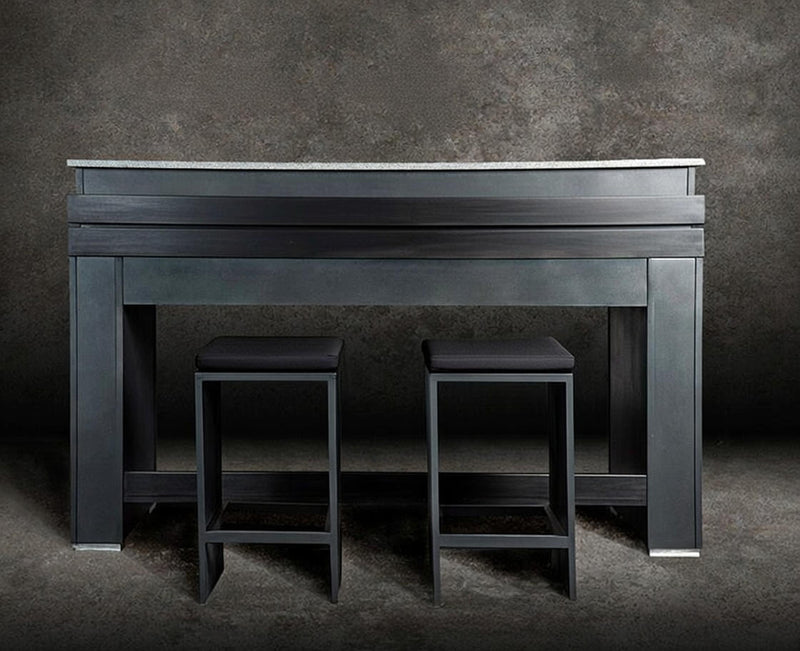 Grillandia Outdoor Bar with Stools and Weather Cover - 2M