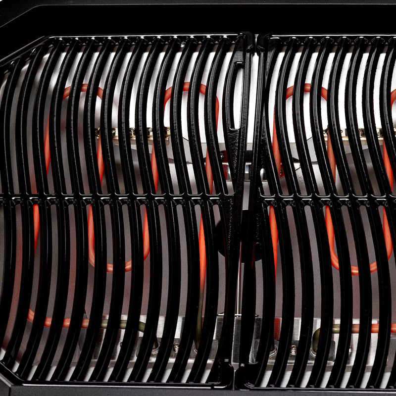 Cozze® E-500 electric grill with 2 zones