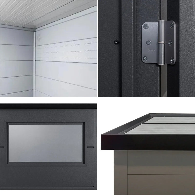 Telluria Eleganto 3930 Metal Garden Room 13x10 ft