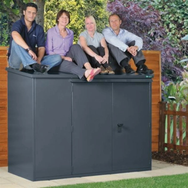 Asgard 6′ X 3′ Addition Bike Store Metal Security Shed