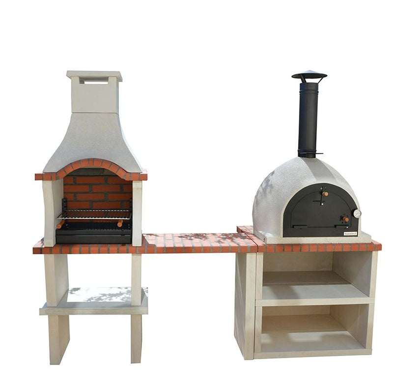 Springfield Outdoor Kitchen Pizza Oven & BBQ Grill