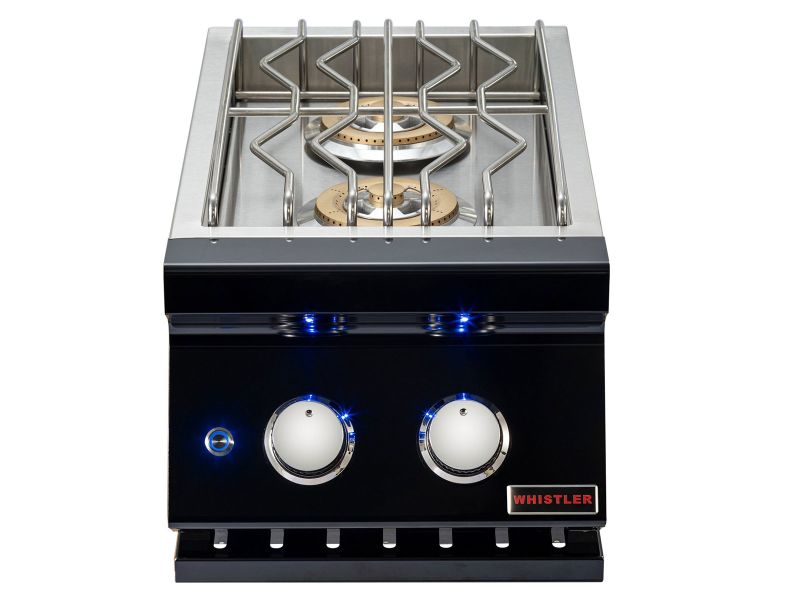 Whistler Fairford Outdoor Kitchen with Burford 5-Burner BBQ and side burner | 3.6M X 1.6M Full-Length