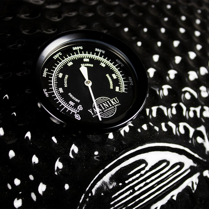 Yakiniku Medium 16" Kamado Black Edition and Trolley