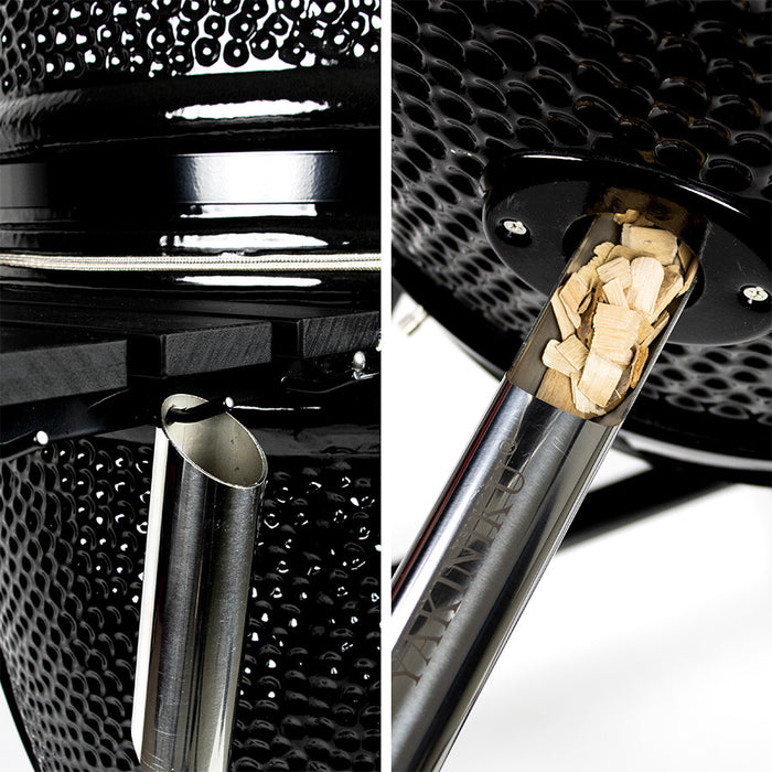 Yakiniku Medium 16" Kamado Black Edition and Trolley