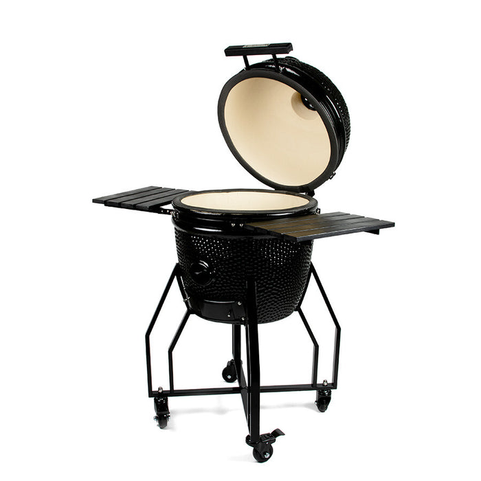 Yakiniku Medium 16" Kamado Black Edition and Trolley