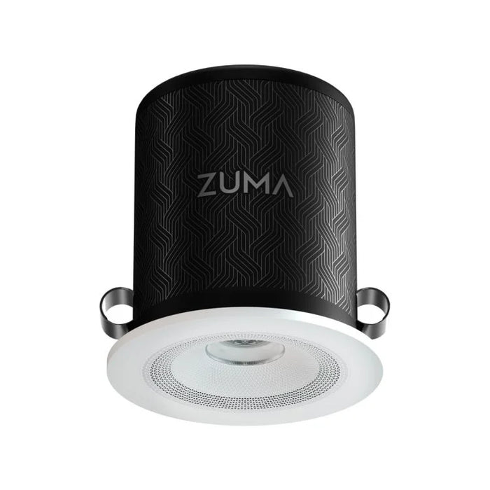 Zuma Lumisonic Simplicity R Wi-Fi 75W Speaker & LED Downlight Round Bezel | ZMSL-01-ZMG-03