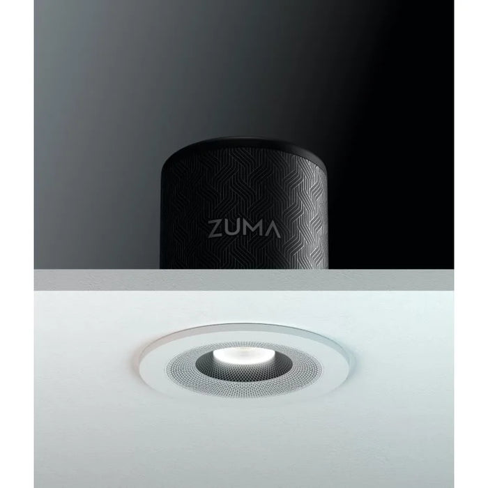 Zuma Lumisonic Simplicity R Wi-Fi 75W Speaker & LED Downlight Round Bezel | ZMSL-01-ZMG-03