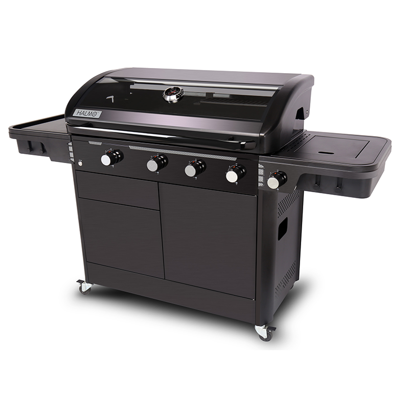 Halmo 4B PREMIUM GAS GRILL WITH SIDE BURNER