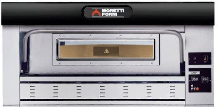 MORETTI FORNI P110GA - 2 TRAY, 8" CROWN SINGLE DECK GAS BAKERY OVEN