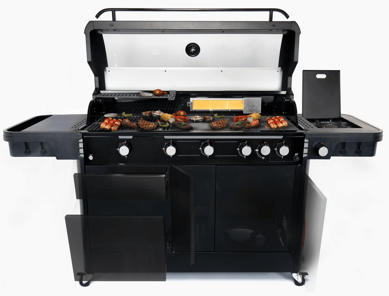 Halmo 6B PREMIUM GAS GRILL WITH SIDE BURNER