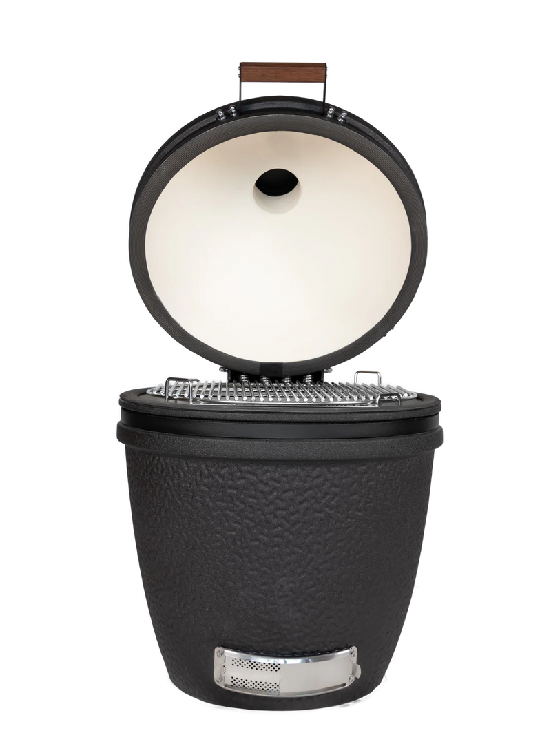 Grillandia Outdoor Kitchen Pizza Oven and Large Bastard Kamado Grill - 2M