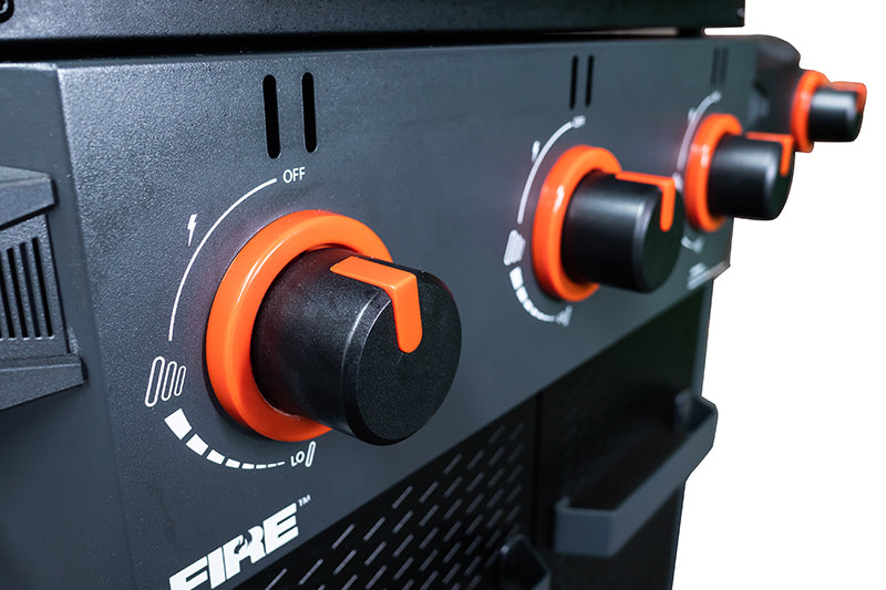 Halmo 3B Family Gas Grill with side burner