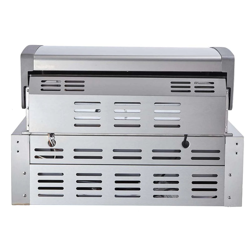 Mont Alpi Stainless Steel 400 32" Built In Barbecue