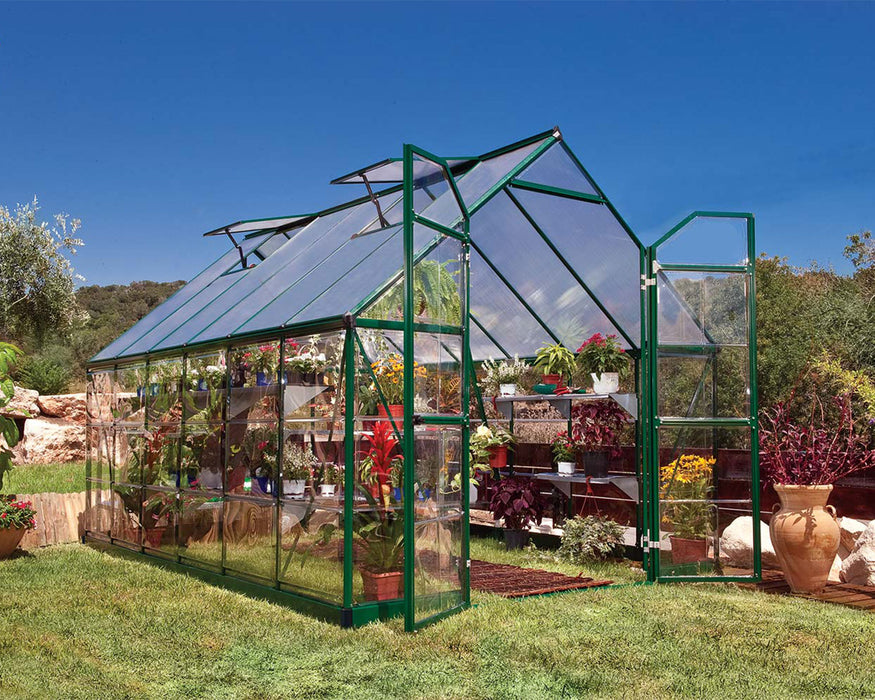 Balance 8 ft. x 12 ft. Greenhouse Kit - Hybrid Panels