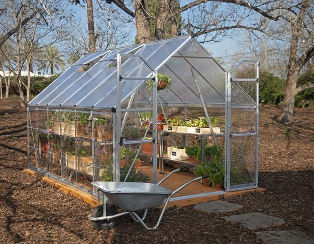 Balance 8 ft. x 12 ft. Greenhouse Kit - Hybrid Panels