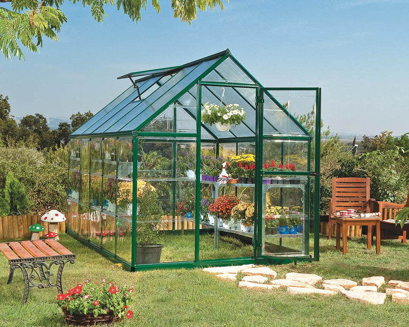 Hybrid 6 ft. x 10 ft. Greenhouse Kit - Hybrid Panels