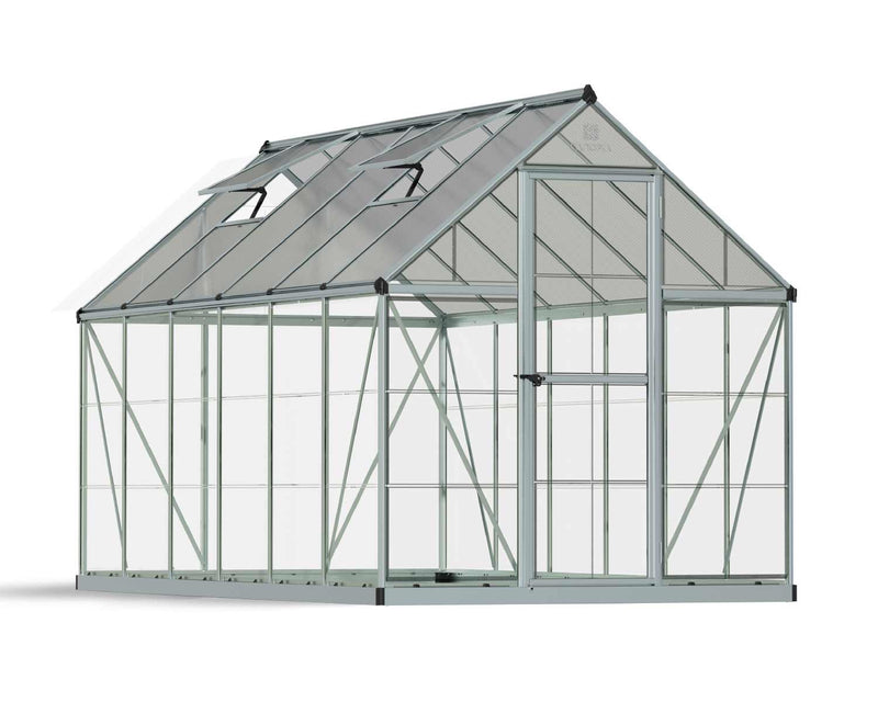 Hybrid 6 ft. x 12 ft. Greenhouse Kit - Hybrid Panels