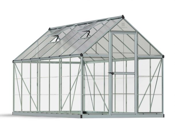 Hybrid 6 ft. x 14 ft. Greenhouse Kit - Hybrid Panels