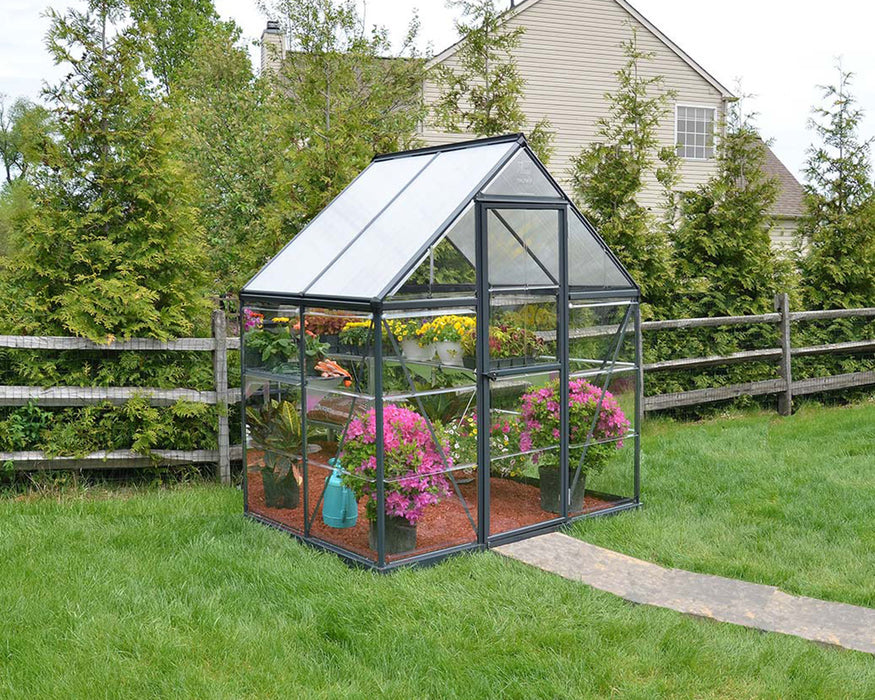 Hybrid 6 ft. x 4 ft. Greenhouse Kit - Hybrid Panels