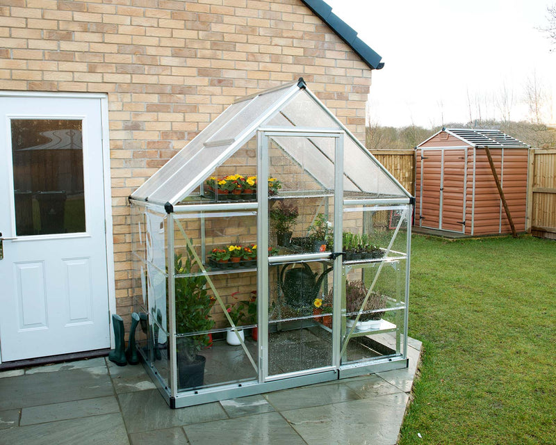 Hybrid 6 ft. x 4 ft. Greenhouse Kit - Hybrid Panels