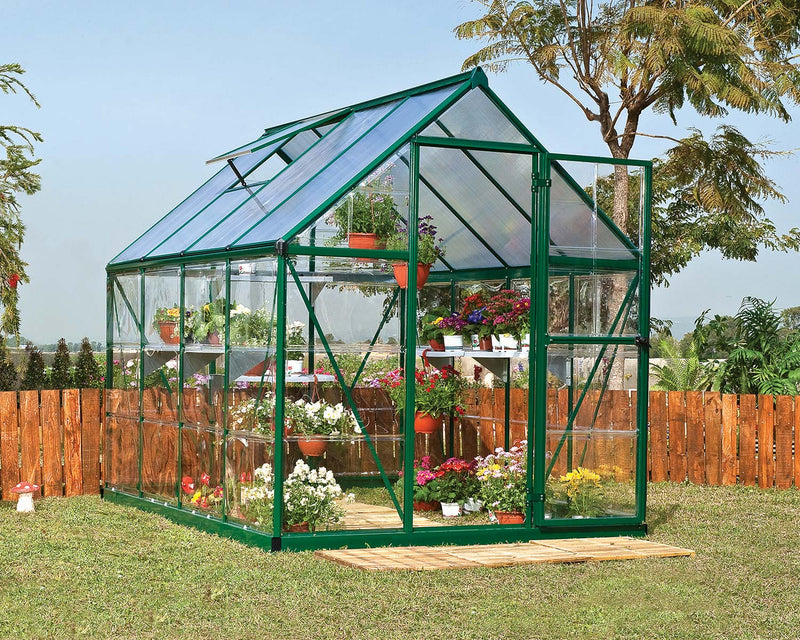 Hybrid 6 ft. x 8 ft. Greenhouse Kit - Hybrid Panels