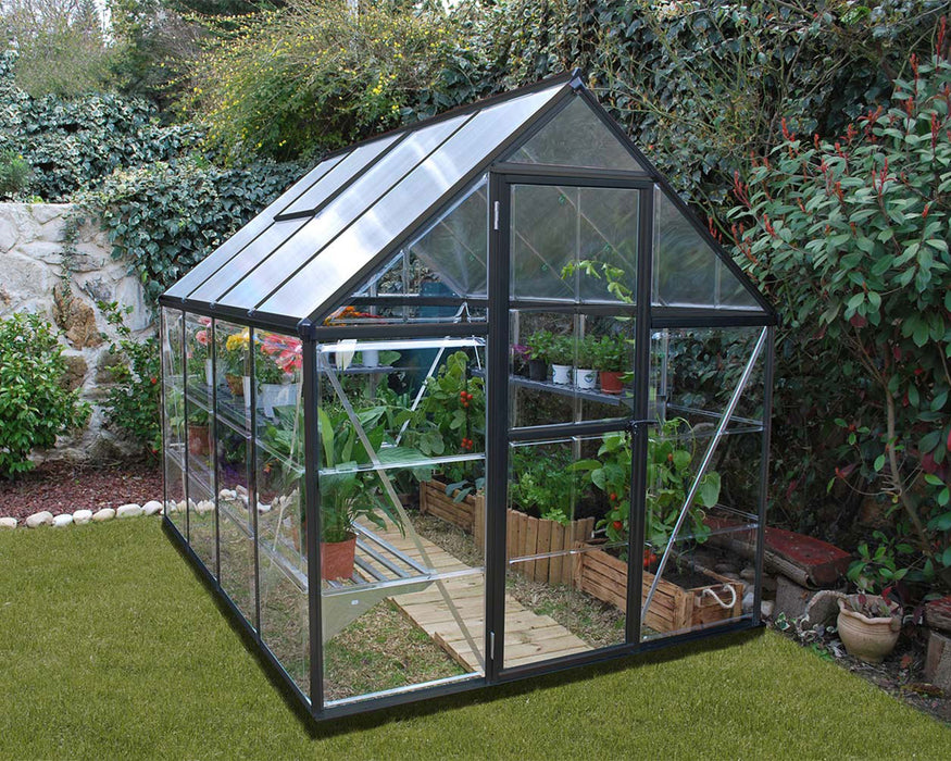 Hybrid 6 ft. x 8 ft. Greenhouse Kit - Hybrid Panels