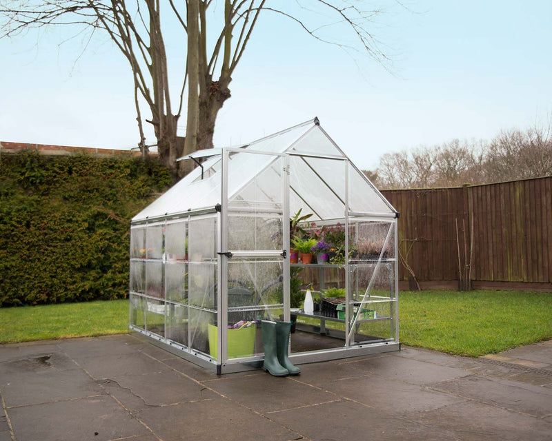 Hybrid 6 ft. x 8 ft. Greenhouse Kit - Hybrid Panels