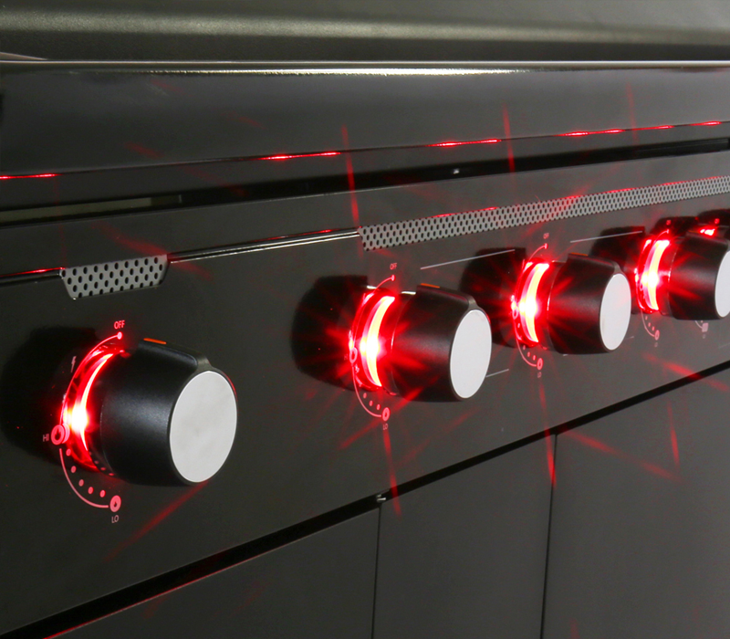 Halmo 4B PREMIUM GAS GRILL WITH SIDE BURNER