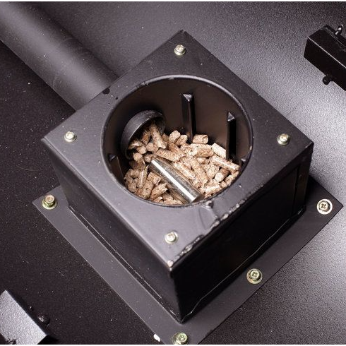 GMG Jim Bowie Prime Wood Pellet Smoker Black lid