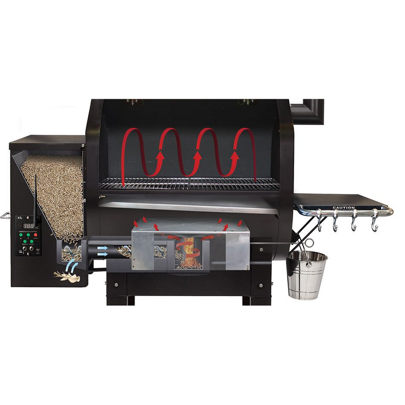 GMG GRILLS PEAK GRILL & SMOKER STAINLESS STEEL