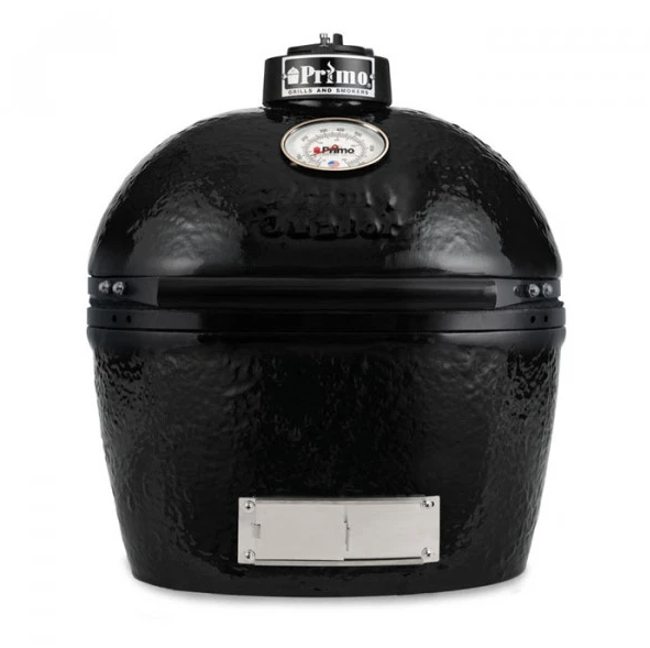 Primo Oval 200 Grill With Steel Cart & Side Shelves