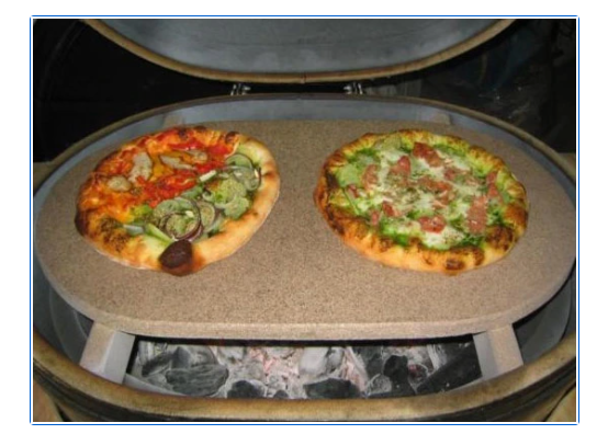 Fredstone Oval BBQ Pizza/ Baking Stone