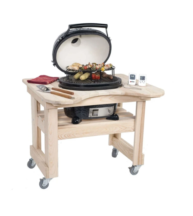 Primo Oval 200 with Cypress table