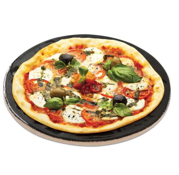 Glazed Ceramic 13" Baking Pizza Stone