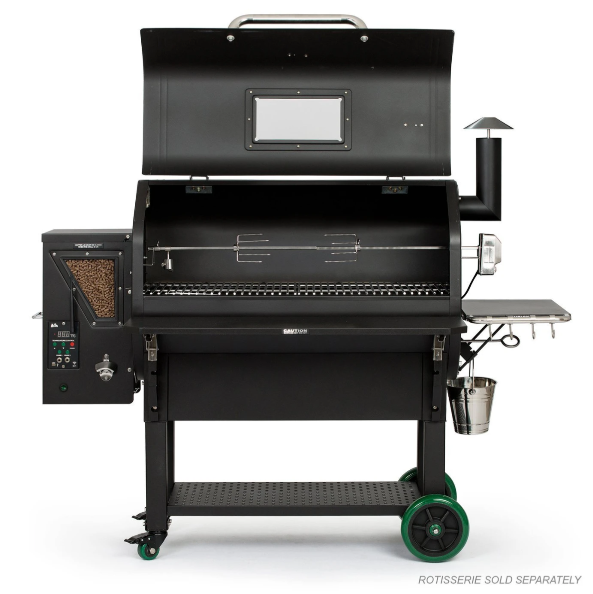 GMG Peak Black Barbecue Pellet Grill & Smoker