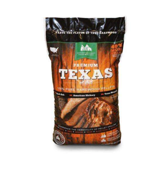GMG BBQ PELLETS TEXAS BLEND 28LB