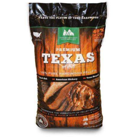 GMG BBQ PELLETS TEXAS BLEND 28LB