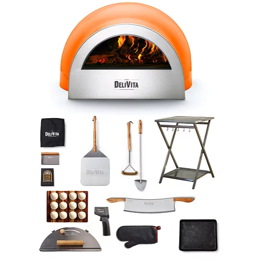 DeliVita Pizza Oven Orange Blaze Complete Collection