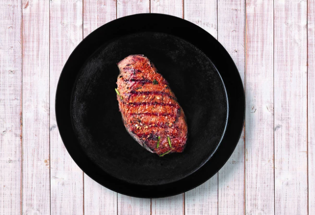 Delivita Round Black Iron Dish